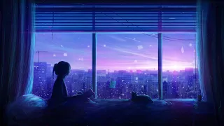 ❄️ Christmas Mix - Anime Lofi Girl Hip Hop Chill Beats for Study Relax | Free iPhone Live Wallpaper!