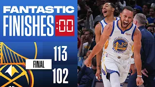 Final 2:47 WILD ENDING Warriors vs Nuggets 🍿🍿