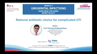Complicated UTI; Rational Antibiotic choice; Antimicrobial Resistance; Antibiotic Stewardship;