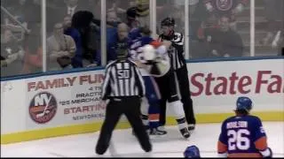 Jay McKee vs Brendan Witt Oct 3, 2009