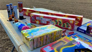 THESE NEW FIREWORK CRACKERS ARE AMAZING! (LOUD)