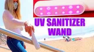 How UV-C Light Works | Information UV Light Sanitizer Review |  Travel UV-C Sanitizer Wand Veiland