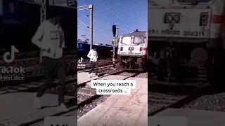 Man gets hit by train