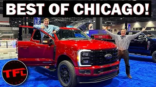 These Are the Biggest, Baddest and Best Trucks of the 2023 Chicago Auto Show...with a Surprise!