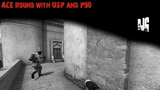 Ace on Dust II [P90/USP] | CS:GO