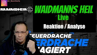 Reaktion auf Rammstein - Waidmanns Heil Live  -  Reaction - Analyse