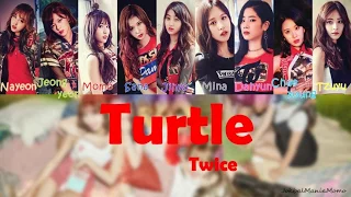 TWICE (트와이스) - TURTLE (거북이) [Han|Rom|Eng] COLOR CODED Lyrics