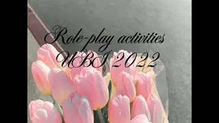 ROLE-PLAY ACTIVITIES UBI 2022