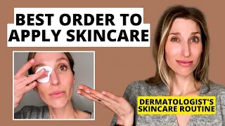 Dermatologist Shares the Best Order to Apply Your Skincare Products (PM Skincare Routine)