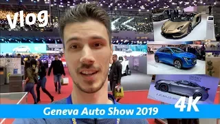 Visiting Geneva Auto Show 2019 for the first time! - Vlog