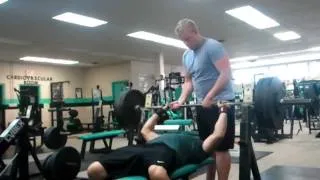 Bench Press 415 at 200 lbs