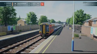 Train Sim World 4 - Midland Mainline Class 158 - Derby to Nottingham