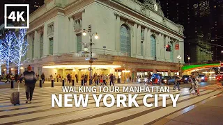 NEW YORK CITY TRAVEL - USA, WALKING TOUR(21), MANHATTAN, Lexington Ave, Madison Square, Bryant Park