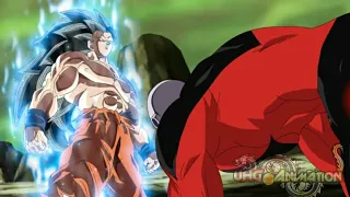 ¡¡Goku ultra instinto fase 3 vs jiren!!  ¡¡En la final del Torneo de poder!! fan animation