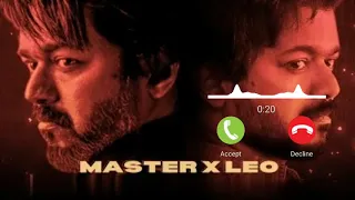 Ordinary Person X Master The Blaster Ringtone ll #vijaythalapathy #leo #masterduel