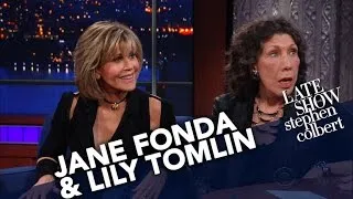 Jane Fonda and Lily Tomlin On Marching, Protesting And Being Arrested
