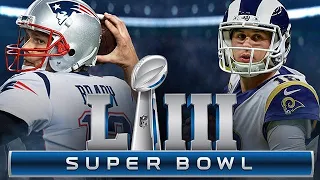 Madden NFL 19 Super Bowl LIII - New England Patriots vs Los Angeles Rams CRAZY ENDING!!