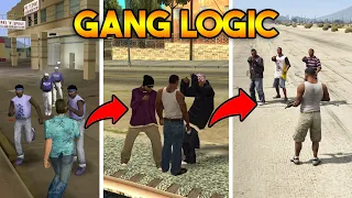 GANG LOGIC FROM GTA 5 TO GTA 3! (GTA EVOLUTION)