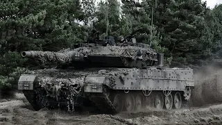 Fierce Battle, Ukrainian LEOPARD 2 Tank Destroys Russian Armored Vehicle | See what happens