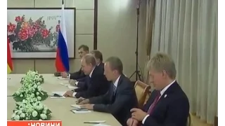 Путін висловився щодо можливої зустрічі з президентом України Петром Порошенком