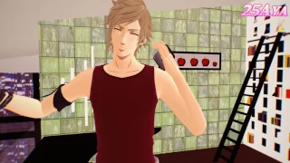 {MMD Final Fantasy XV} You forgot to say over! - Gladio and Prompto