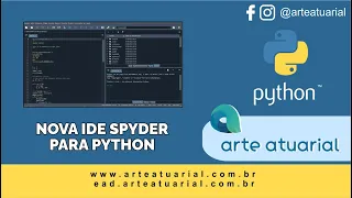 Aula de Python: Nova IDE Spyder para Python (Editor) Versão Dark