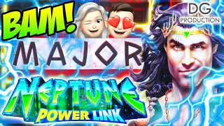 🚨 MAJOR JACKPOT 🔱 Neptune Zeus Power Link Better Than Handpay Bonus Win Slot Machine Live #slot