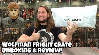 Fright Crate NECA Wolfman Unboxing & Review!