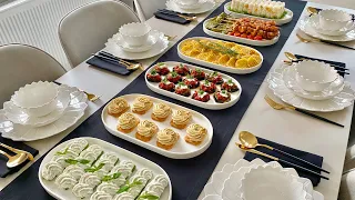 Easy and Stylish Recipes for Tea or Dinner Tables (Subtitles)