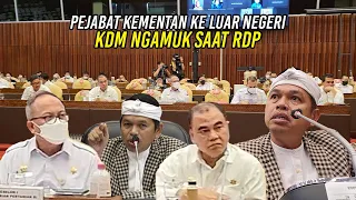 PEJABAT KEMENTAN PERGI KE LUAR NEGERI SAAT W4B4H MELANDA | KANG DEDI NGAMUK SAAT RDP