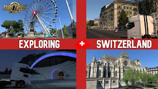Exploring Reworked Switzerland: Geneva (Part 2) - Euro Truck Simulator 2