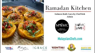 Salmon Savoury Cakes (Kuih Cara w/Salmon) w/Chef Bob Adnin [Ramadan Kitchen #5]