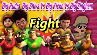 New Episode 2021 | Big Singham Vs Rudra | And Shiva vs Big Kicko | Fight Return