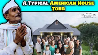 Villagers React To A Typical American House Tour ! Tribal People React To Typical American House