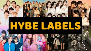 [MAR. 2023] HYBE LABELS | ALL ARTISTS UNDER HYBE LABELS (UPDATED)