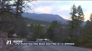 Colorado Parks and Wildlife investigating bear sighting inside Broadmoor area home