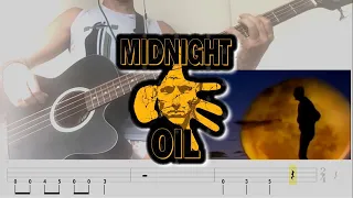 Beds Are Burning - Midnight Oil Bass | Play Along With Tabs in Video [Tutorial]