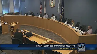 Human Services Committee Meeting 9-6-2022