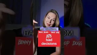 BTS Benny Blanco Snoop Dogg Bad decisions на русском (да простит меня Benny Blanco🙈)