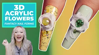 3D Flowers to go! Fantasy Nail Forms