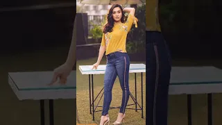 Shraddha Kapoor best looks in jeans top/jeans top for girls inpired by shraddha kapoor #ytshorts