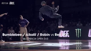 Bumblebee / Alkolil / Robin vs Red Bull BC One All-Stars ► .stance x Silverback Open 2017 ◄