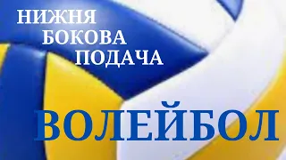 Нижня бокова подача в волейболі(5,6клас)Дистанційне навчання.Школа.