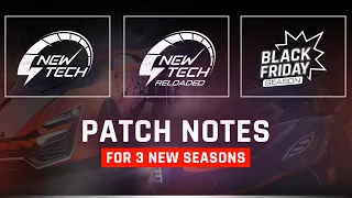 Asphalt 9 PATCH NOTES & Redeem Code Gift - 3 New Seasons, 6 New Cars and Showroom Feature
