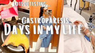 getting a gastric emptying scan, endoscopy and small bowel test | gastroparesis days in my life