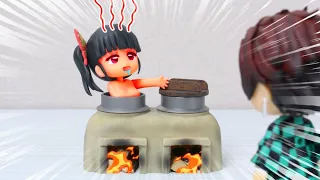 Tanjiro is a good cook【Demon Slayer】【Stop motion】【Nendoloid】