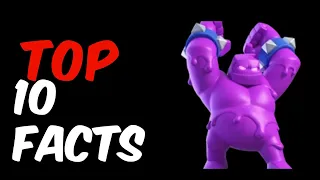 TOP 10 FACTS about ELIXIR GOLEM In clash royale