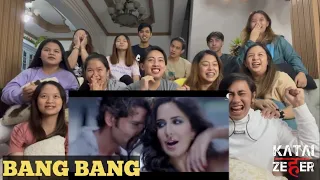 Girls Reaction Hrithik Roshan Bang Bang 🔥Dance !KATAI ZEHER REACTION