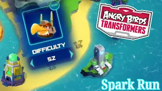 Spark Run difficulty 52 | Angry Birds: Transformers
