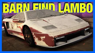 Rescuing a Barn Find Lamborghini Diablo in Car Mechanic Simulator 2021